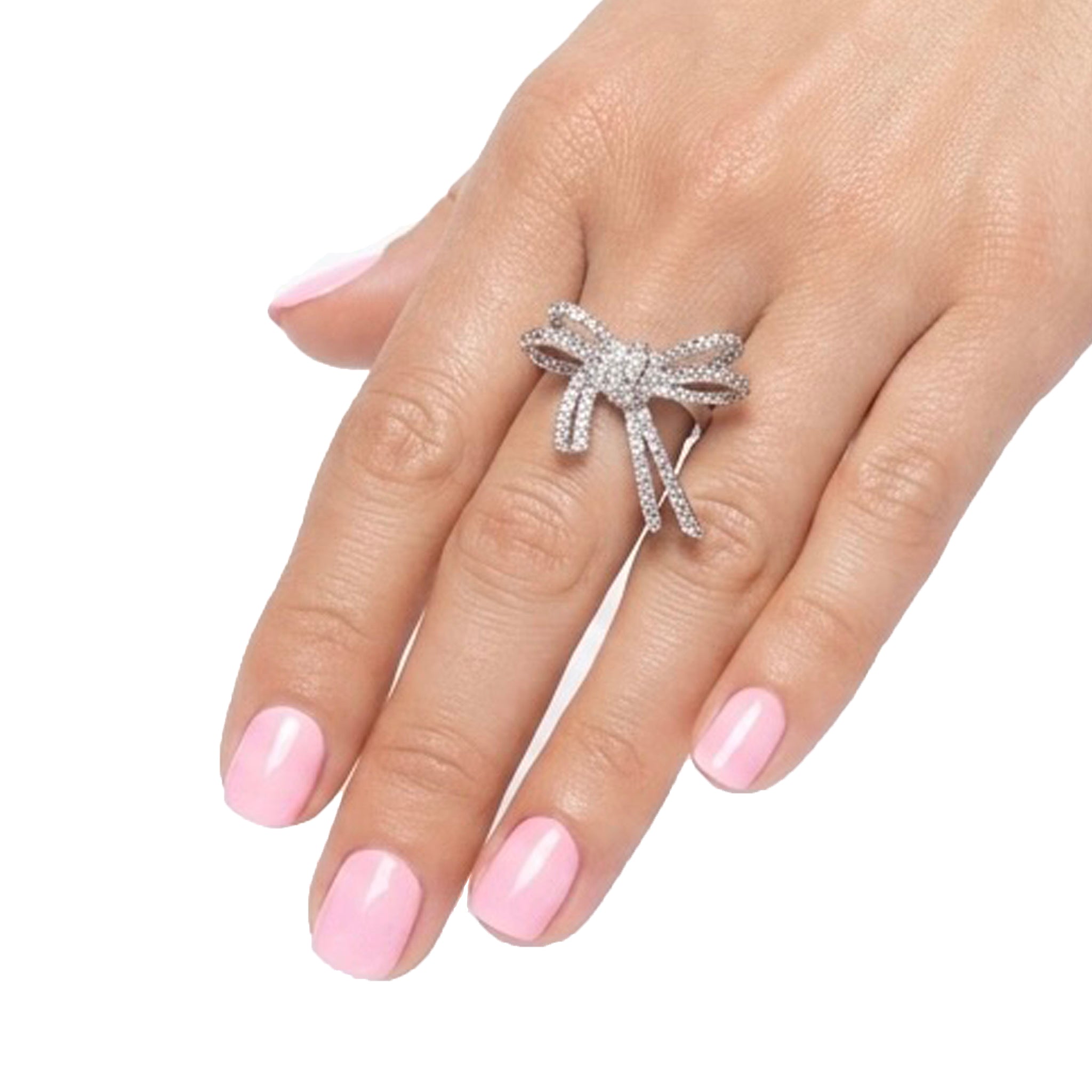 Crystal Bow Ring