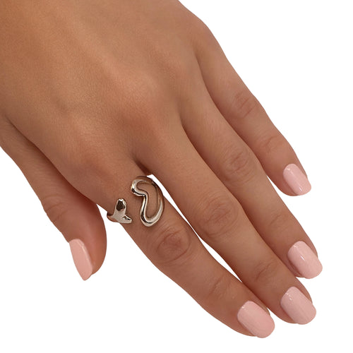 Abstract Charm Ring
