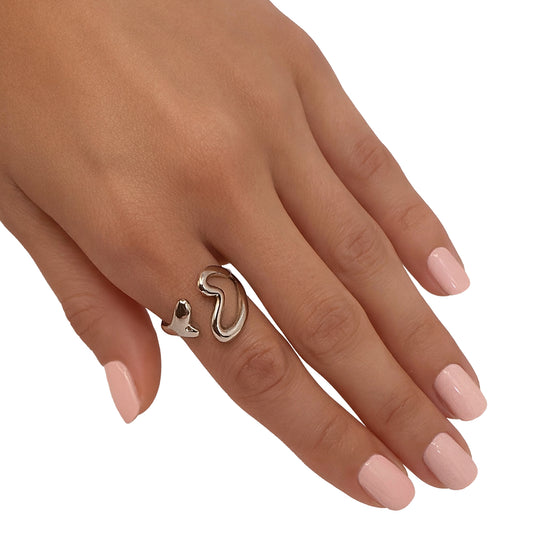 Abstract Charm Ring