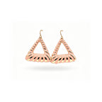 Aegean Twist Triangle - Gold & Pink Color
