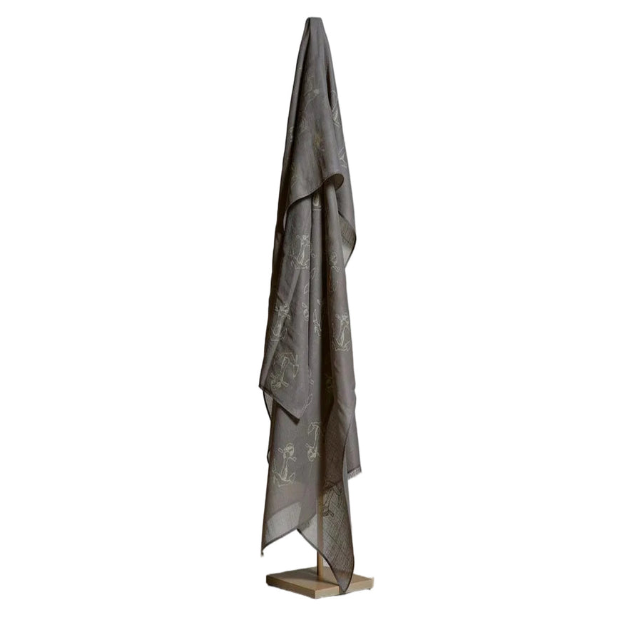 Anchor Slate Scarf by Lumi