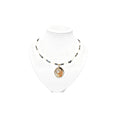 Handmade Artisan Portrait Medallion Necklace by Lumi