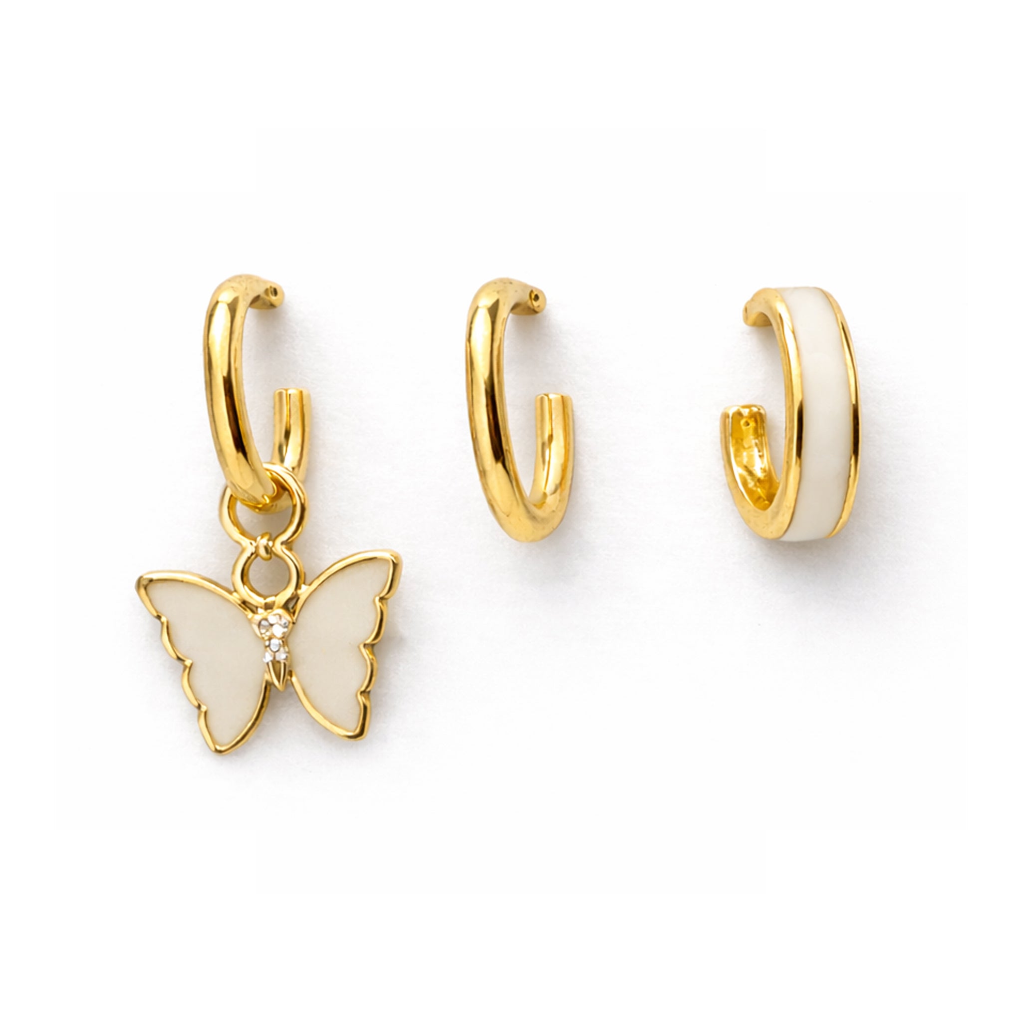 Butterfly Trio Earring