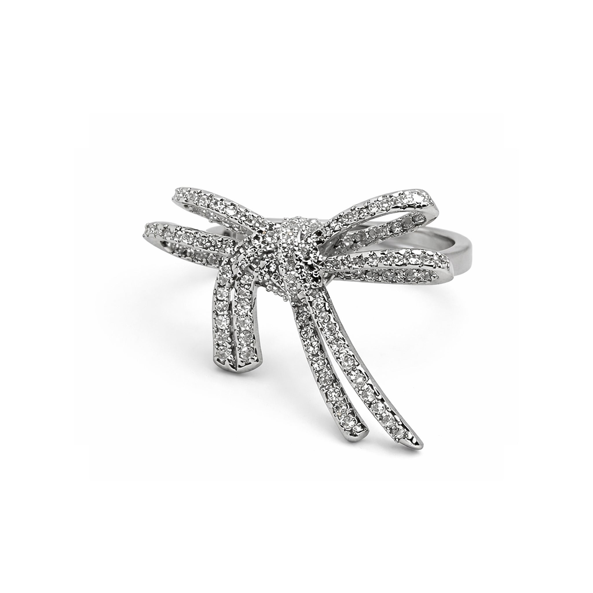 Crystal Bow Ring