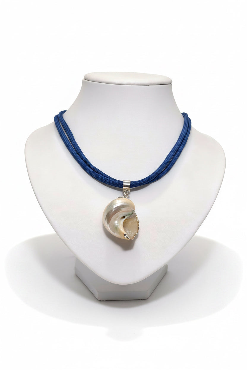 Deep Sea Nautilus Cord Necklace