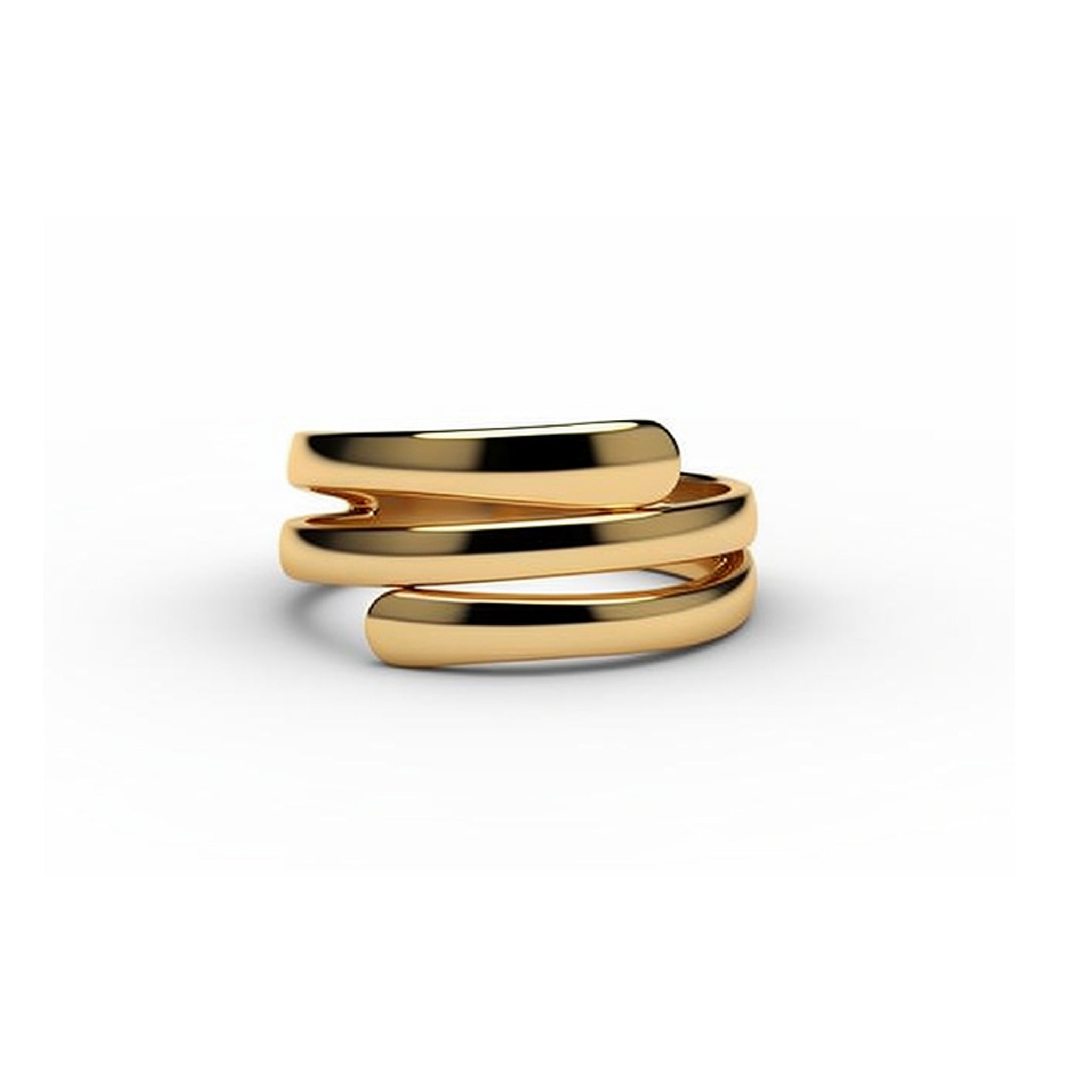 Ethereal Spiral Ring
