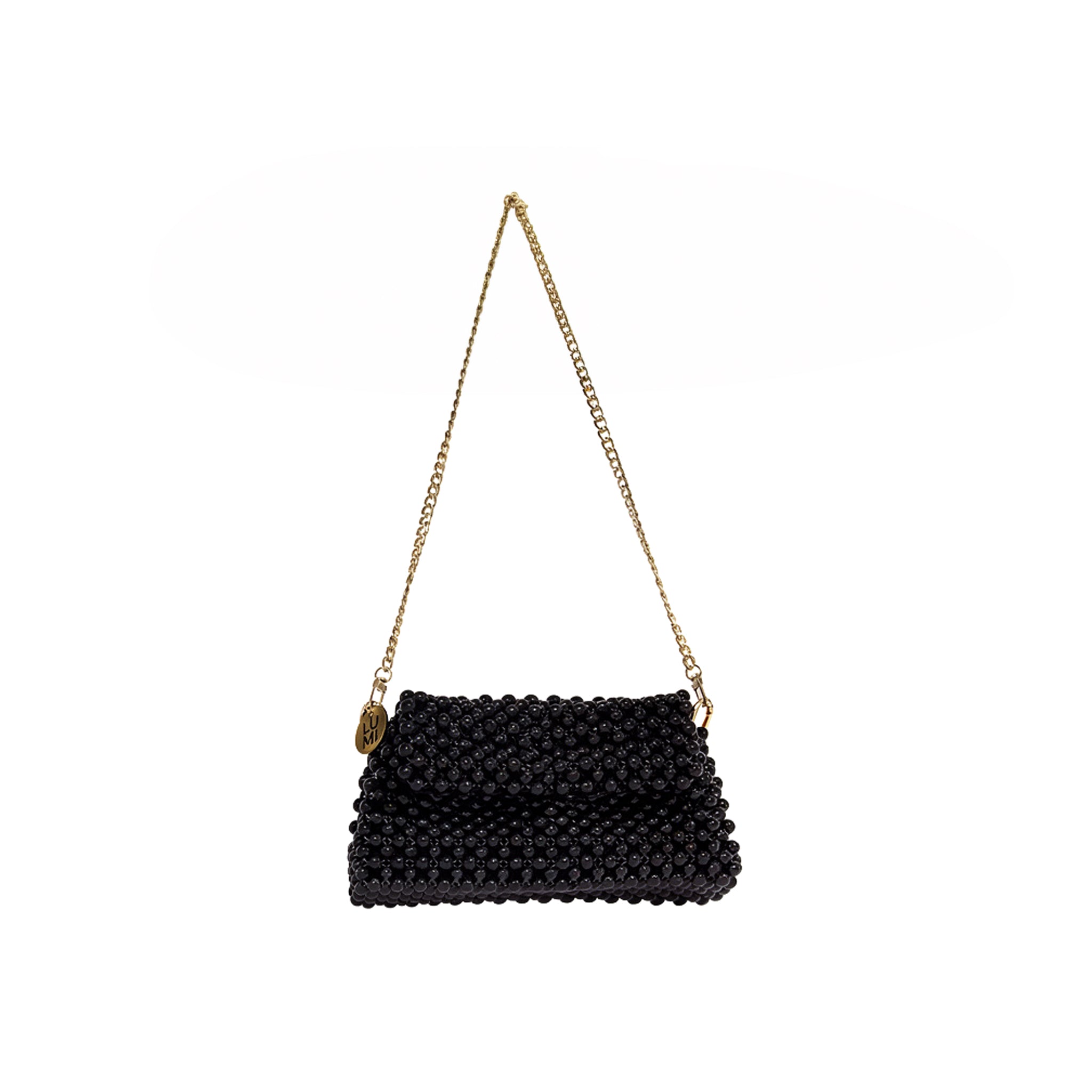 Noir Classic Shoulder Bag