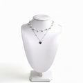Pearl & Heart Layered Necklace