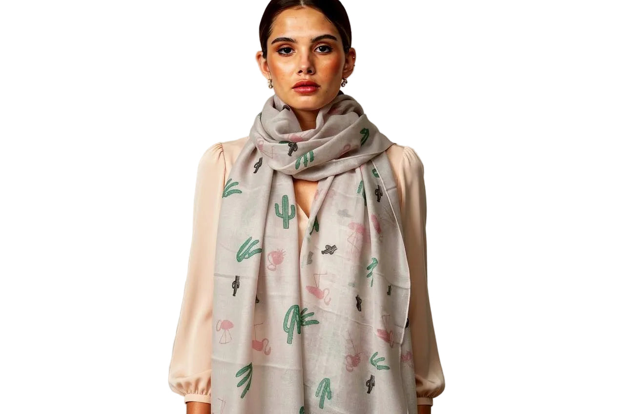 Flamingo Mist Scarf