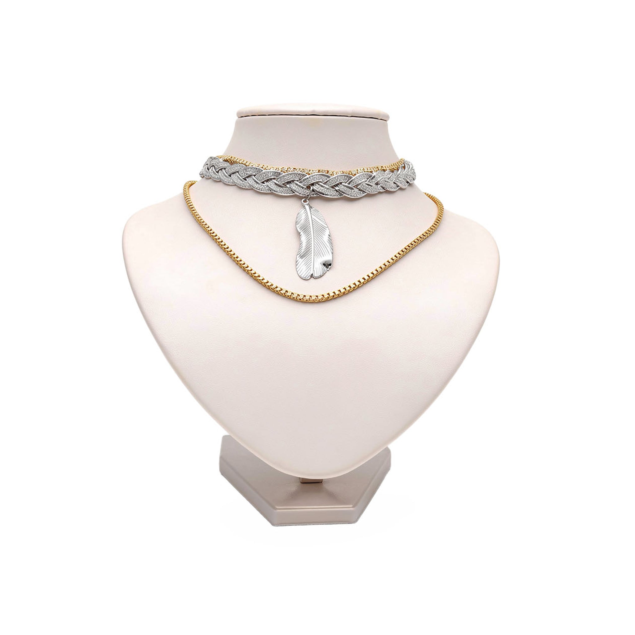 Forest Wave Statement Necklace