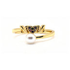 Gilded Mama Pearl Ring