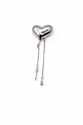 Heart Dangle Brooch