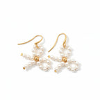 Ivory Pearl Bow Earring