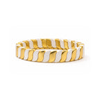 Luxe Scale Bracelet - White&Golden Color