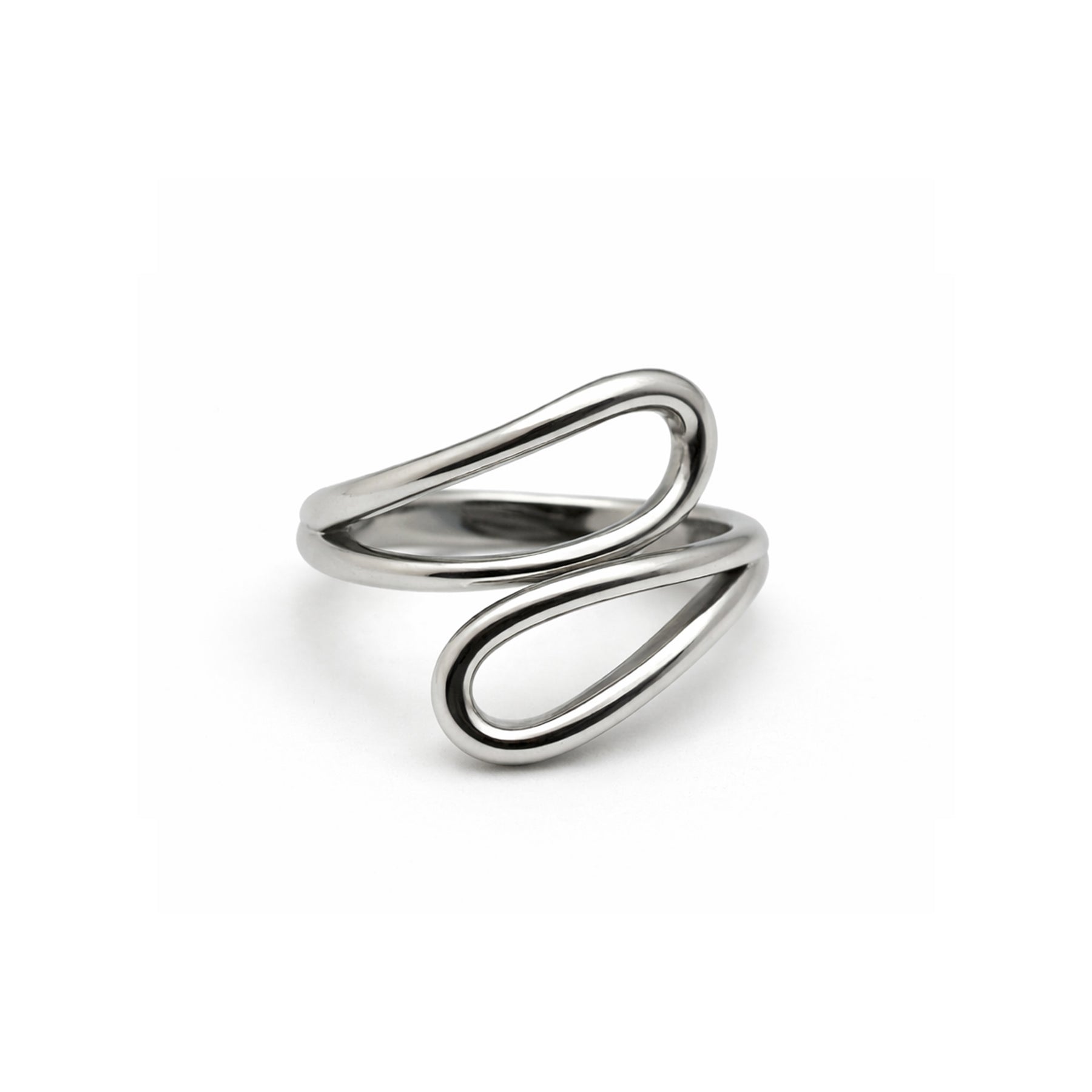 LUMI Minimalist Loop Ring with a clean loop shape