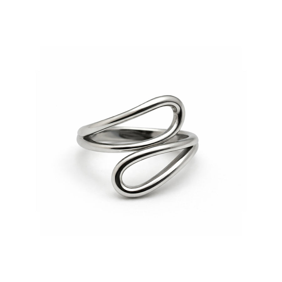 LUMI Minimalist Loop Ring with a clean loop shape