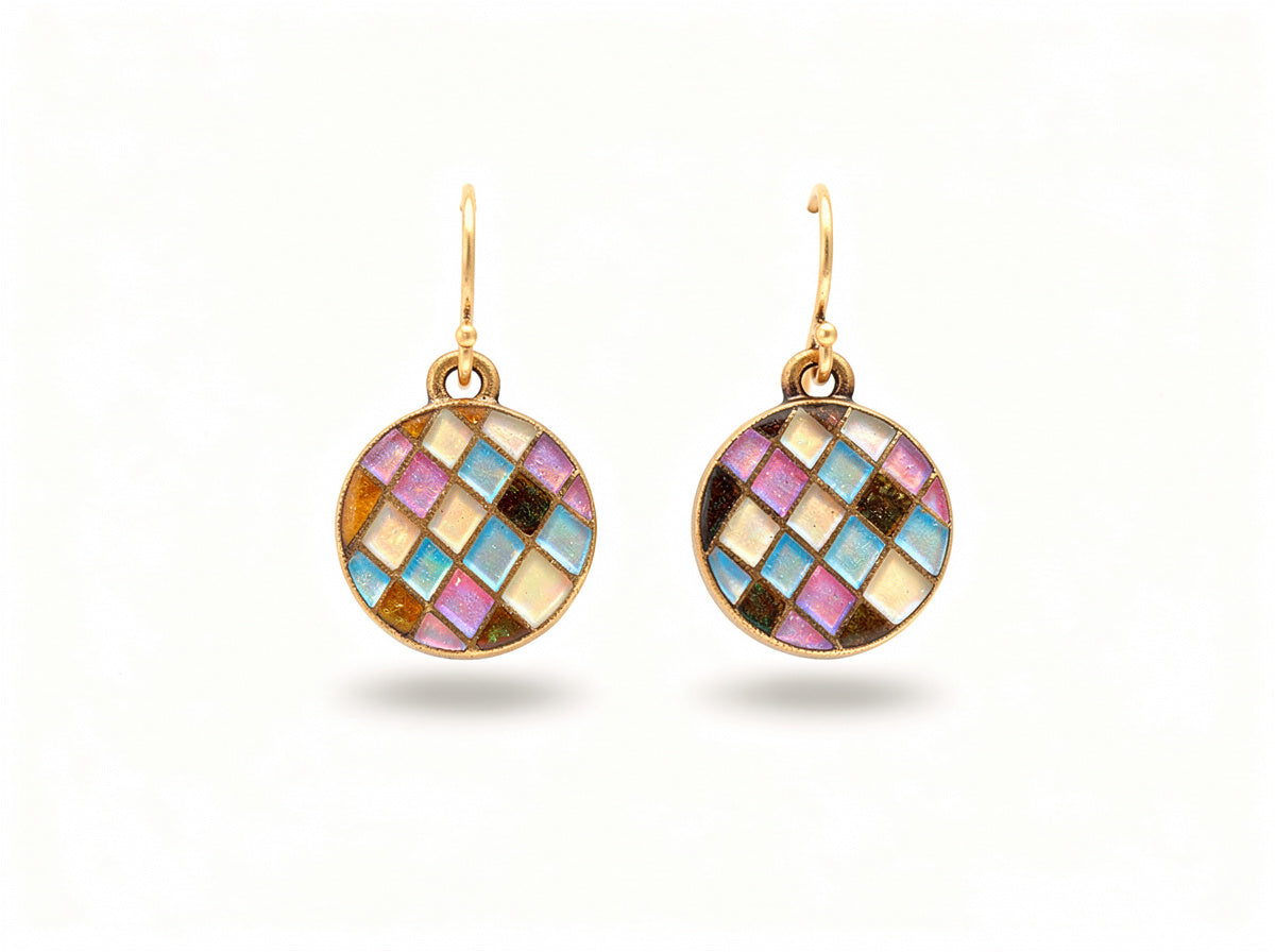 Mosaic Glow Earring