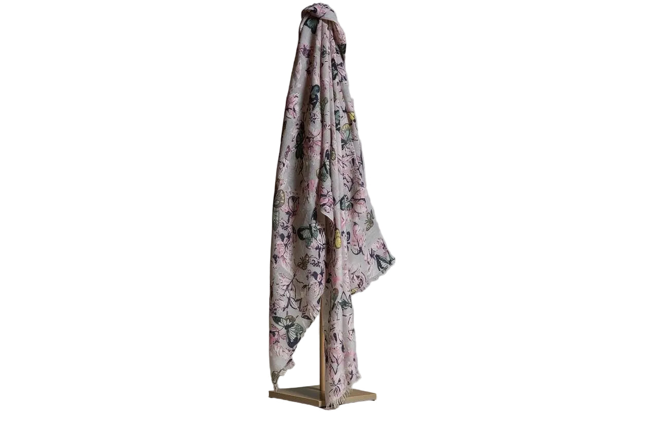 Painted Flora Scarf