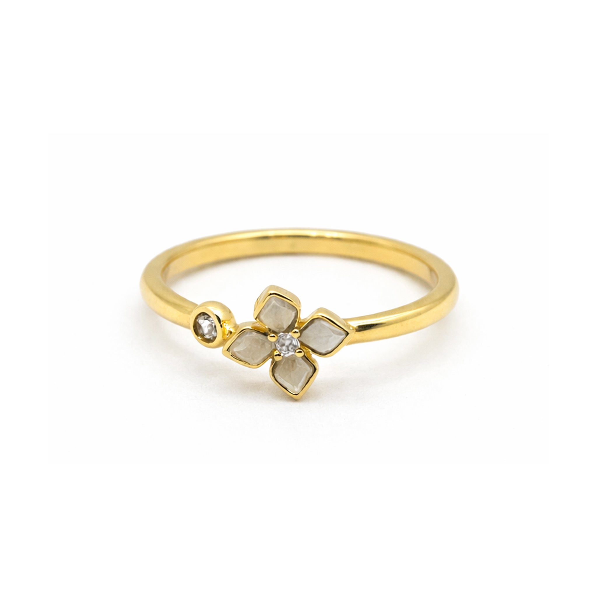Quatrefoil Ring