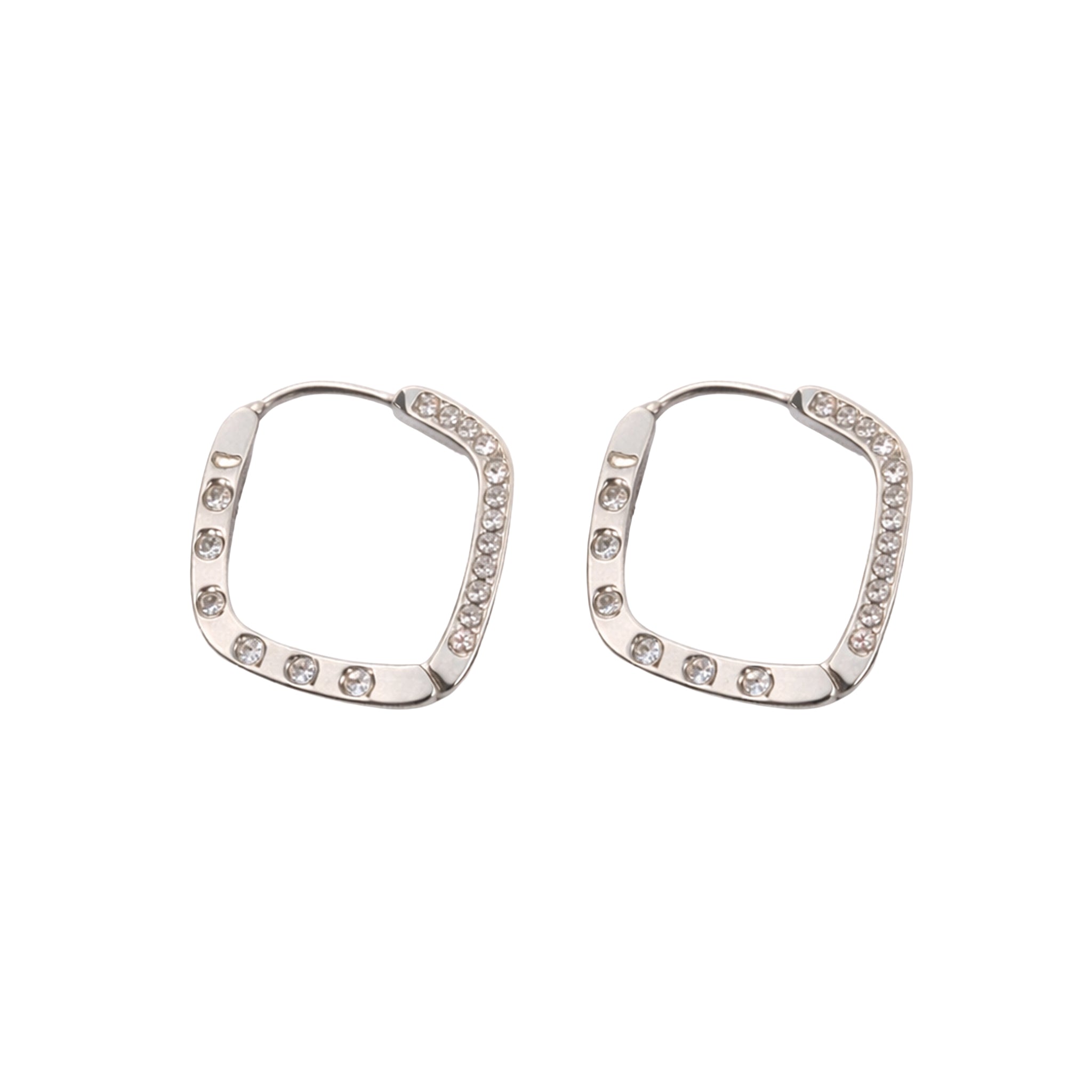 Squared Crystal Earring