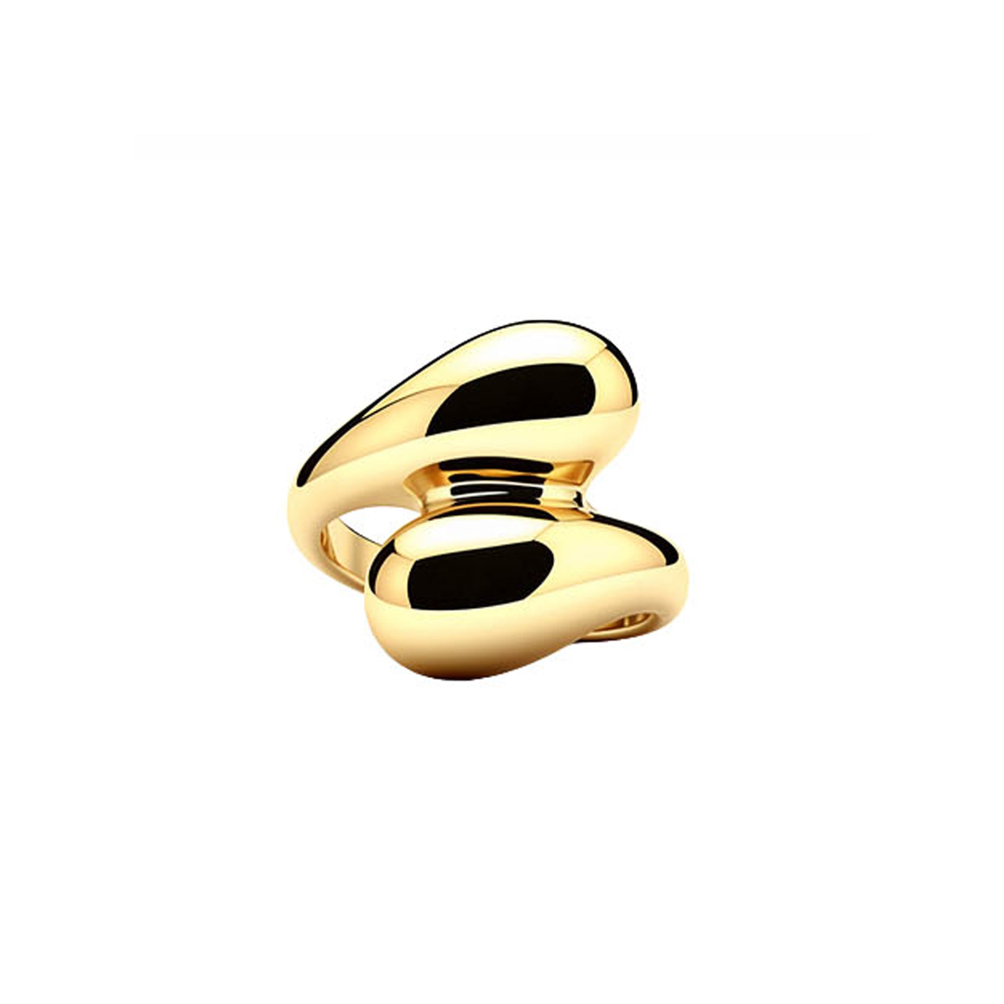 The LUMI Molten Pebble Ring