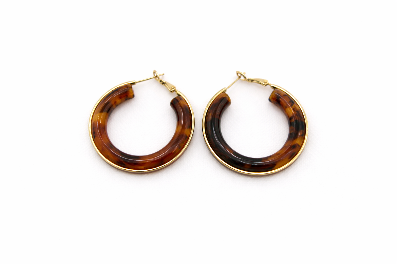 Tortoiseshell Hoop