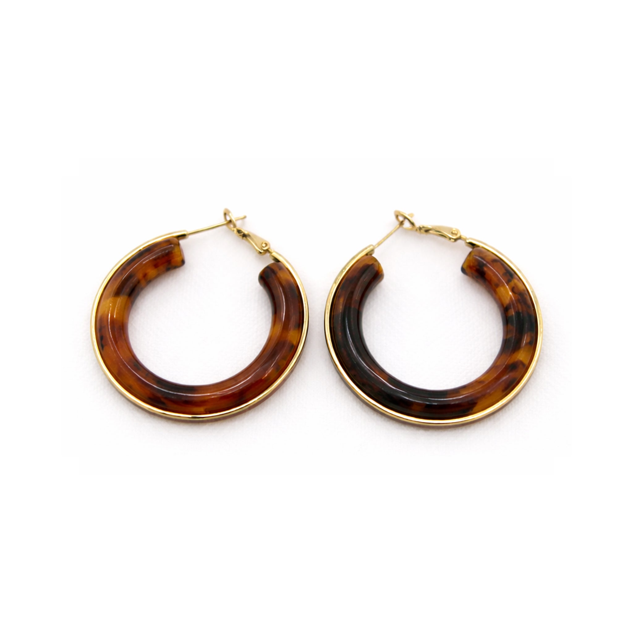 Tortoiseshell Earring