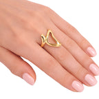 LUMI Wave Ring styled view