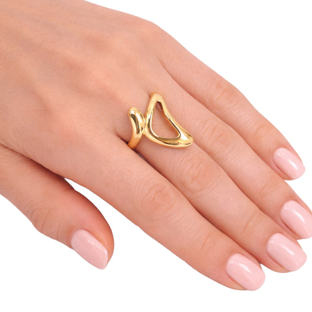 LUMI Wave Ring styled view