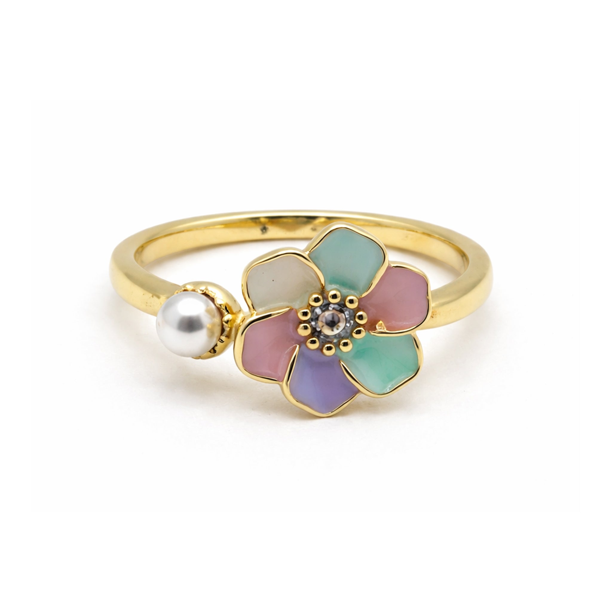 Pastel Flower Ring