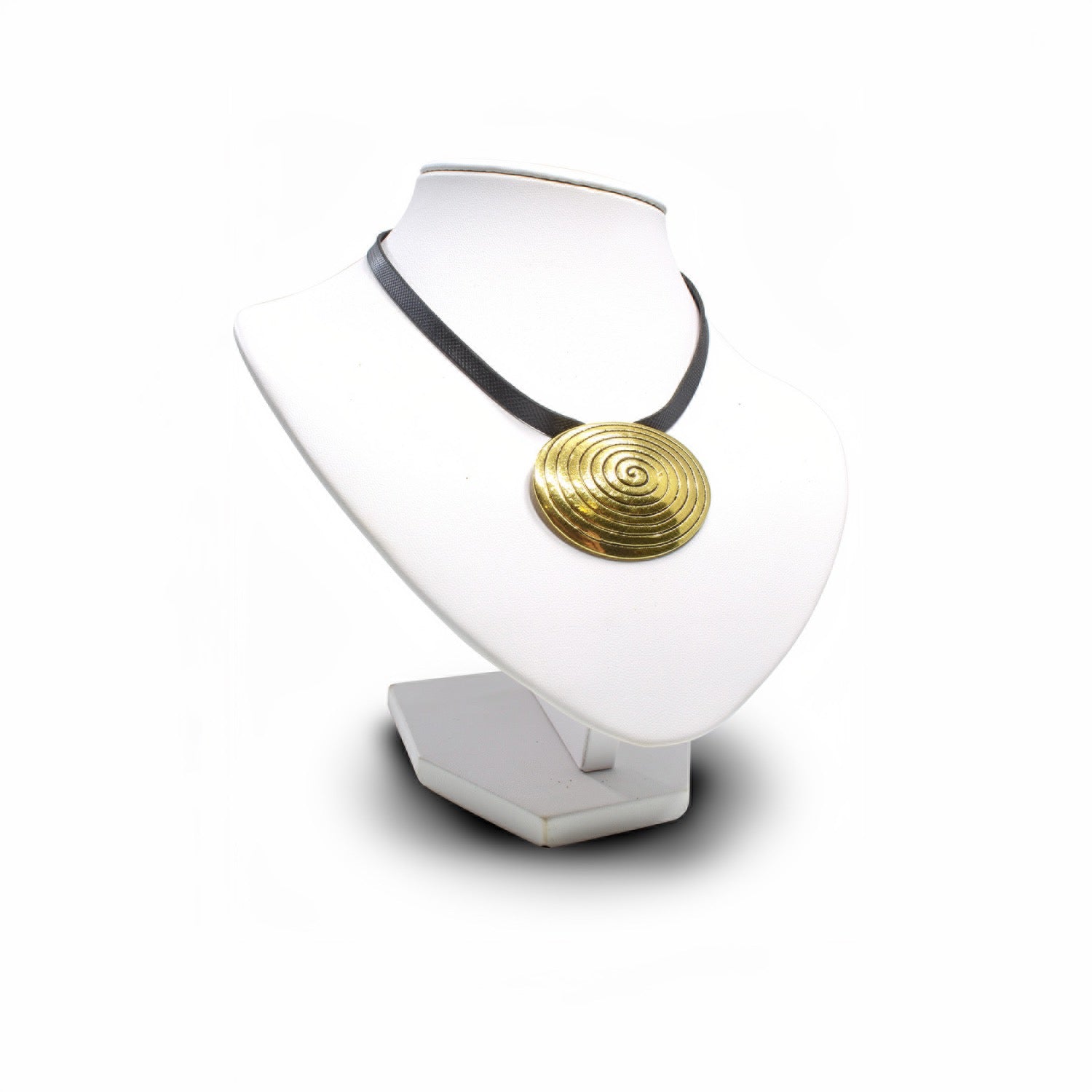 Aurora Spiral Necklace - Golden Color