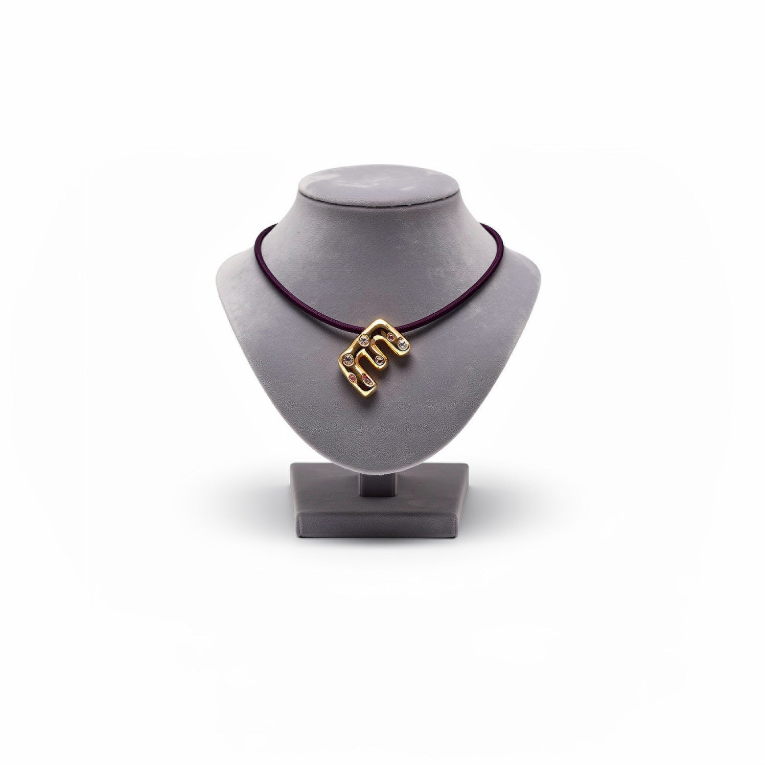 The Gilded Cipher Necklace
